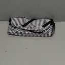 Lunch Bag Women/Men Lunch Box Women/Men (Black+White Grid)