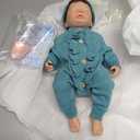 Yokyyi 18" Full Silicone Baby Girl Doll - Lifelike Reborn Baby