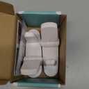 Door Lever Lock (2 Pack)  Prevents Toddlers from Opening Doors  Easy One-Hand Operation for Adults  Durable ABS with 3M Adhesive Backing  No Tools Needed for Install (White)