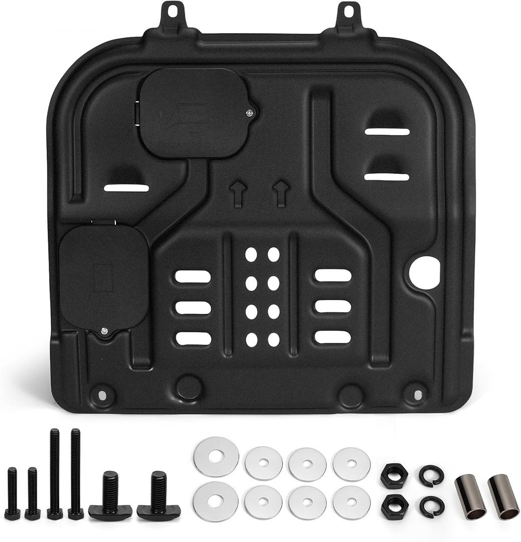 Front Engine Splash Shield fit for Hyundai Elantra 2021-2023 1.6L 1.6T,Under Cover Front Engine Guard Mud Flaps Directly Replace Original