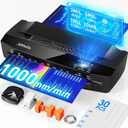 Qfun 3-10 Mil Thermal Laminator Machine 11x17 Heavy Duty Lamination Machine 4-Roller Commercial Laminating Machine 13 inch for Teacher, Large Laminate Machine with Laminating Sheets for Office School