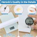 Hersvin Shelf Liners 10 in x 20 ft Self-Adhesive EVA Drawer Mats, Cupboard Protector, Kitchen Cabinet Lining Fridge Liner (White Flat Dot, 25.4x610cm)