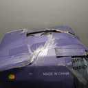 MAXYOYO 6" Futon Mattress Full Size, Velvet Thick Futons Sofa Couch Bed, Versatile Floor Mattress for Adults, Shredded Foam Filling (Frame Not Included), Black