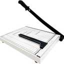 12" Guillotine Paper Cutter,Paper Cutter for Cardstock Heavy Duty 12 inch,Cut Cleanly and Quickly,12" Cut Length,10 Sheet Capacity.