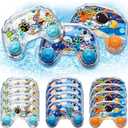 Cleboen 12 Pack Handheld Water Games for Kids, Water Ring Toss Handheld Games Space Party Favors Goodie Bag Stuffers Classroom Rewards for Boys Girls, Stress-Relief Car Games Travel Toys for Kids