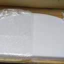 Vercraft 2 Pcs 39"L x 16"W Basement Window Well Covers with Mounting Clip Heavy-Duty Clear Polycarbonate Egress Window Cover Outside All-Weather Against Debris UV Resistant Protects Tear-Resistant