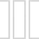 3 PCS Premade Wainscoting Panels Accent Wall Panels For Interior Wall Decor Easy DIY Build And Batten Chair Rail & Picture Frame Door Decor (8 x 24 in)
