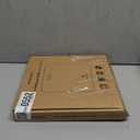 Digital Bathroom Scale for Body Weight: High-Precision 4-Sensor Accuracy, LED Display, 400lb/180kg Capacity, Safe Rounded Corners, Batteries Included (Black)