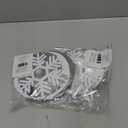 Sustainable Greetings Juvale Christmas Snowflake Swirl Decorations for Holiday Party Decor (Silver, 30 Pack) - Hanging Snowflake Decorations - Silver Party