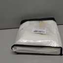 Pinch Pleated Curtains for Living Room Bedroom 108 inches Long 1 Panel Pinch Pleat Off White Window Curtains & Drapes with Light Filtering for Sliding Glass Door,W66 x L108