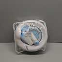 MCGMITT Potty Training Toilet Seat for Toddlers Boys Girls, Portable Baby Toilet Folding Kids Potty Chair Cover with Splash Guard for Travel, Including 3 Non-Slip Feet and Storage Bag (Blue)