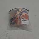 SOLY HUX Plus Size Bikini Sets for Women Floral Print One Shoulder High Waisted Bathing Suit Two Piece Swimsuit (4X-Large Plus, Multicoloured Flower)