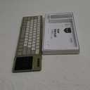 Nillkin Foldable Travel Keyboard with Touchpad & Number Pad, Bluetooth Wireless Portable Folding Full Size Keyboard with Trackpad for PC Laptop iPad Tablets Smartphone, Silicone Leather Cover, Green