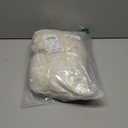 NICETOWN Thick Linen Bedroom Curtains 90 inches Long, Grommet Privacy Assured Semi Sheer Linen Burlap Drapes with Some Light Filtering for Living Room, Off White, W55 x L90, 1 Pair (Cream)