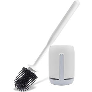 RV Toilet Bowl Brush and Holder, Ventilated Toilet Cleaner Brush with Long Handle and Flexible Bristles, Wall Mount for Motorhome Travel, Travel Trailers, Camper
RV Toilet Bowl Brush