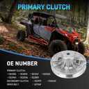 Primary & Secondary Clutches w/Belt Compatible with Polaris Ranger 500 570