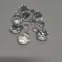 Premium Acrylic Hanging Crystals Diamonds Gem Icicles Drops Chandeliers Wedding (8 (7-Count))