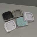 Kathfly  5 Pcs Hair Tie Container Dispenser Organizer Hair Tie Holder Travel Portable Bobby Pin Holder Cotton Swabs Dispenser Women Bathroom Storage Accessory Travel Essentials(Neutral Colors)