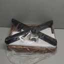 FILWH Foot Stool Small Ottoman Foot Rest Padded Foot Stool Desk for Under Office Desk Vanity Stool Bamboo Footstool Sofa Footrest Shoe Stool Small Foot Stools (Black Legs + Reddish Brown)