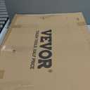 VEVOR Wall-Mounted Baby Changing Station, Horizontal Foldable Diaper Change Table with Safety Straps and Hanging Rods, Use in Commercial Bathrooms, Daycare Centers for Newborns & Infant