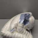 BALANCE Cat Bed Kitten Bed, Washable Round Cat Beds for Indoor Cats,Super Soft Plush Faux Fur Pet Bed for Puppy And Kitten With Anti-Slip Bottom (Winter White)