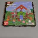 Goody King Magnetic Blocks |100PCS Magnetic Building Cube Game, Constructions Toys for Boys & Girls Age 3-4, 5 6 7 8 9 10, STEM Montessori Stacking Toy, Sensory Tiles Building Birthday for Toddlers