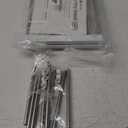 carrotez Cabinet Organizer Shelf, Set of 2 Stackable Kitchen Counter Shelves, Kitchen Cabinet Organizers and Storage, Pantry Storage Shelf Organizer, 9.8 x 7.8 x 6.1 - White