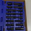 PlatinumEdge Lug Nut Key Set, 16 Pieces SAE & Metric Wheel Lock Removal Tool Kit, Cr-Mo Steel