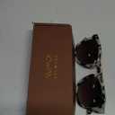WearMe Pro WMP Eyewear - Women's Oversized Polarized Sunglasses: Square Vintage Style with Metal Double-Bar Bridge