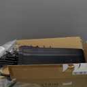 VTRIN 10 Tier Shoe Rack Tall Large Capacity 50 Pair Wide Shoe Organizer with Two Hooks Sturdy Metal Shoe Shelf for Entryway, Closet, Bedroom (Black)