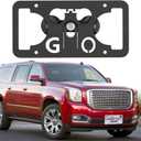 No Drill Front License Plate Bracket Mount Kit Compatible with GMC Yukon Yukon 2015-2025, Front Bumper License Plate Mounting Kit