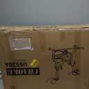 Exercise Bike, CHAOKE Quiet Adjustable Magnetic Resistance Stationary Bike for Home Cardio with App Compatible, 350LB Weight Capacity Indoor Cycling Bike with Comfortable Seat & Digital Display (Newly Upgraded Magnetic + App Compatible -Black Blue)