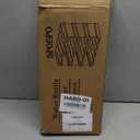 Stackable Water Bottle Organizer, Large Compartment Water Bottle Holder, 4 Tier Clear Water Bottle Organizer for Cabinet, Bottle Rack for Kitchen Organization and Storage - Hold 16 Bottles