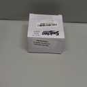 Soulchen 9pcs Crystal Icicle Christmas Tree Ornaments Crystal Gold Tree Garland Set 4 Inch Clear Raindrop Hanging Pendants 33 ft Gold Pearl Garland String for Christmas Wedding Party Decoration