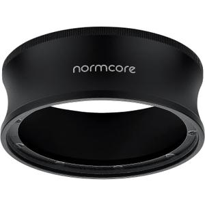 Normcore 54mm Magnetic Dosing Funnel V2, Espresso Coffee Dosing Ring, 28mm Anodized Aluminum with 9 Neodymium Magnets Fits 54mm Breville Portafilter, Black