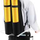 Dual Tank Double Drink Dispenser,Beverage Dispenser Backpack Beer liquid Shot Gun for Club Bar Party Beer Tool,Portable Dual Barrel Beverage Liquid Liquor Beer Backpack Dispenser 3L + 3L