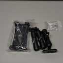 OHLPRO Heavy Duty Drill Base Tablet Mount Holder, 360 Adjustable iPad Mount Truck Dashboard, 3-Stage Stand for 5-13" iPad Pro Air Mini Galaxy Tab Switch, Tablet Vehicle for Car Wall Desk (12-inch Arm)