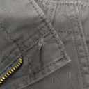 Wrangler Authentics Men's Premium Relaxed Fit Straight Leg Cargo Pant (34W x 34L, Anthracite Twill)