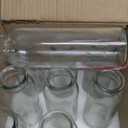 Lyellfe Set of 12 Glass Bud Vase, Clear Vases for Flowers, Small Vintage Floral Vase in Bulk for Centerpieces, Office, Dinning Table, Wedding Reception