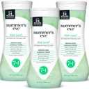 Summer's Eve Aloe Love All-Over Daily Feminine Wash, Gentle pH-Balanced Body Wash for Women Removes Vaginal Odor, 15 Fl Oz, Pack of 3