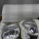 Headlights Assembly Replacement for 2007-2017 Jeep Patriot w/Amber Turn Signal Lights 4Pcs Set, Chrome Housing Amber Side