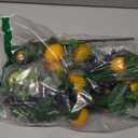 SOUJOY 6 Packs Artificial Lemon Branches, Faux Yellow Lemons Tree Stem with Blueberry and Leaves, 12 Inch Spring Summer Fake Fruit Floral Picks for Vase, Italian Style Decor for Home Kitchen Party