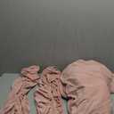 WEERRW Velvet Couch Covers for 2 Cushion Couch Sofa - High Stretch Luxury Velvet Plush 3 Pieces Sofa Slipcovers with Elastic Bottom, Furniture Protector for Pets, Machine Washable, Pink, Medium