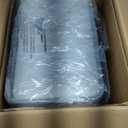 Kohler 13-Gallon Stainless Steel Step Can, Stainless Steel, Hands-Free Pedal, Quiet-Close Lid, Fingerprint-Resistant, Durable, K-20940-ST