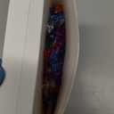 Ceramic Christmas Tree Replacement Lights Bulbs, Flame Shape Light up Artcraft Accessories for Ceramic Tree, Multicolor Medium Twist Light Ornaments, 120Pcs + 3 Star