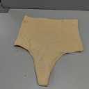 SIMIYA Thong Shapewear Tummy Control for Women High Waist Stay-Put Body Shaper Girdle Compression Stomach Shapewear Thong L