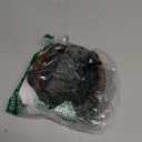 GOLDY&WENDY Circular Wooden Home Decoration Display Stand Black Sour Wood Vase Plant Buddha Statue Sculpture Fishbowl Pedestal Stand5.1''Inside Diameter (Non-rotatable)