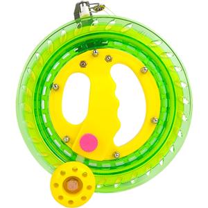 Kite Reel Winder for Adults & Kids - 7.2 Inch Dia, 650FT High Strength String with Connector - Large Handle, Safety Lock, Kite Line Winder for Effortless Flying and Control. (Green) Kite Reel Winder for Adults & Kids - 7.2 Inch Dia, 650FT High Strength String with Connector - Large Handle, Safety Lock, Kite Line Winder for Effortless Flying and Control. (Green)