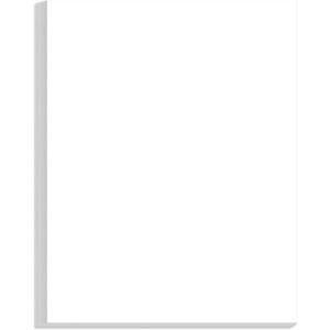 8.5" x 11" Printer Paper - 100 Sheets/200 Pages White Copy Paper, 20 lb Letter Size Papers Printing in Office/School/Home