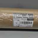 PerkHomy 36" x 2,400" (200') Brown Kraft Paper Roll for Craft Bulletin Board Paper Art Table Covering Crafting Gift Wrapping Bouquet Packing Parcel 70GSM 50LB (Brown, 36" x 200')